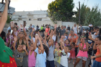 بالصور: المركز الجماهيري ينظم آخر عرض للأطفال في شارع غزة بمدينة يافا